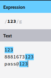 Figure 2 shows the numbers as regular expression