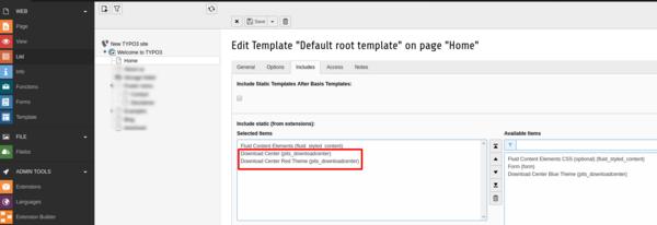 Configuring Default Themes