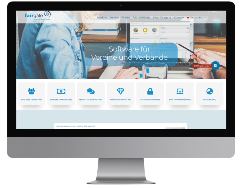 [Translate to Deutsch:] Fairgate AG Laptop