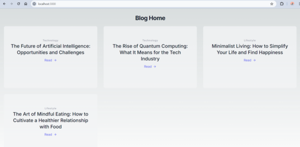Fetch Blog Posts and List them in a Page
