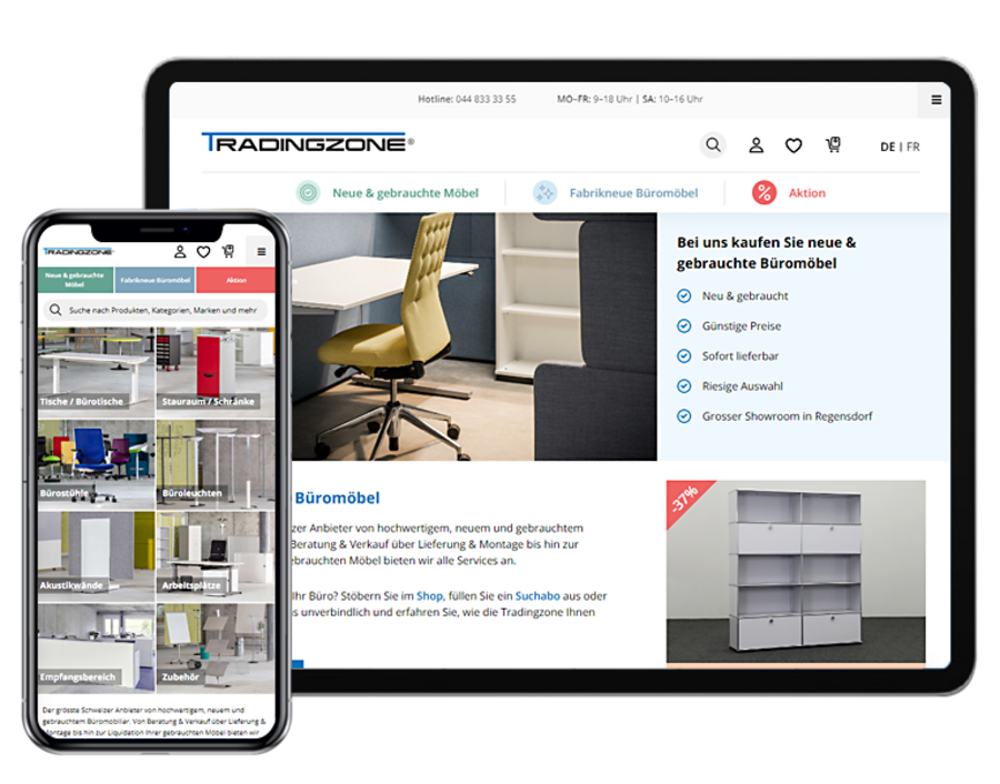 [Translate to Deutsch:] Tradingzone