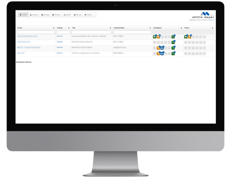 Attilio Meyer CRM Laptop
