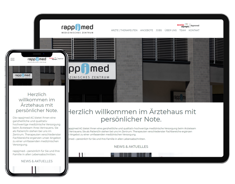 [Translate to Deutsch:] Rappjmed Tab and Mobile