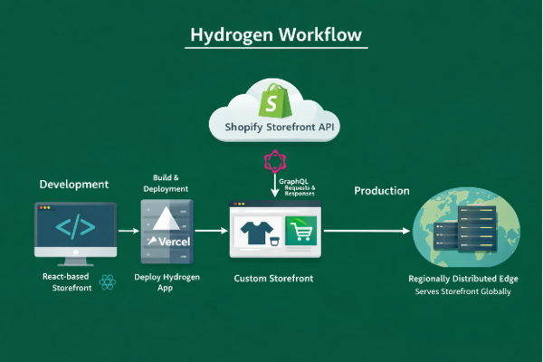 Hydrogen storefront development workflow for Shopify headless commerce