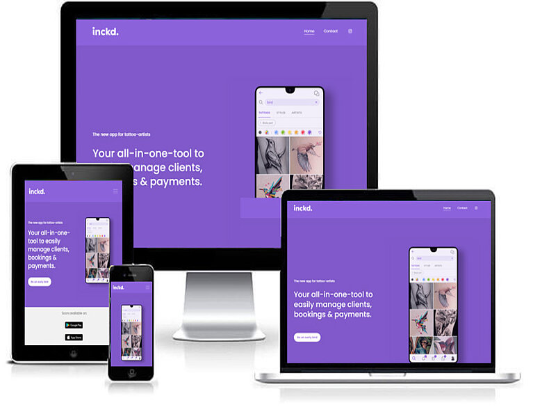 [Translate to Deutsch:] inckd. App screens