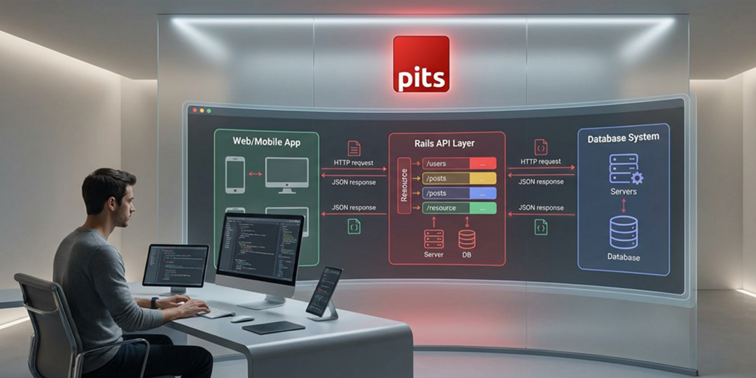 Ruby on Rails RESTful API architecture