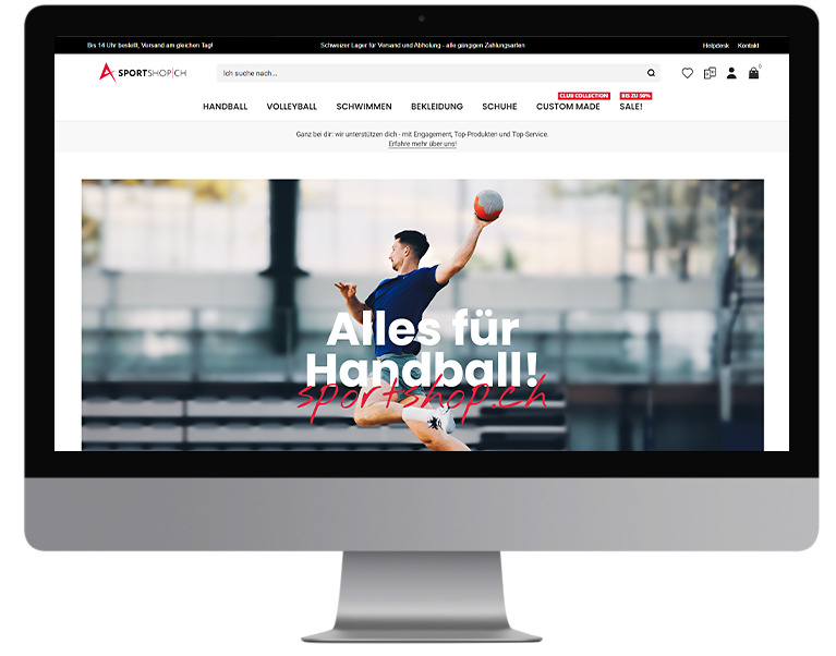 [Translate to Deutsch:] Alpha Sportshop Laptop