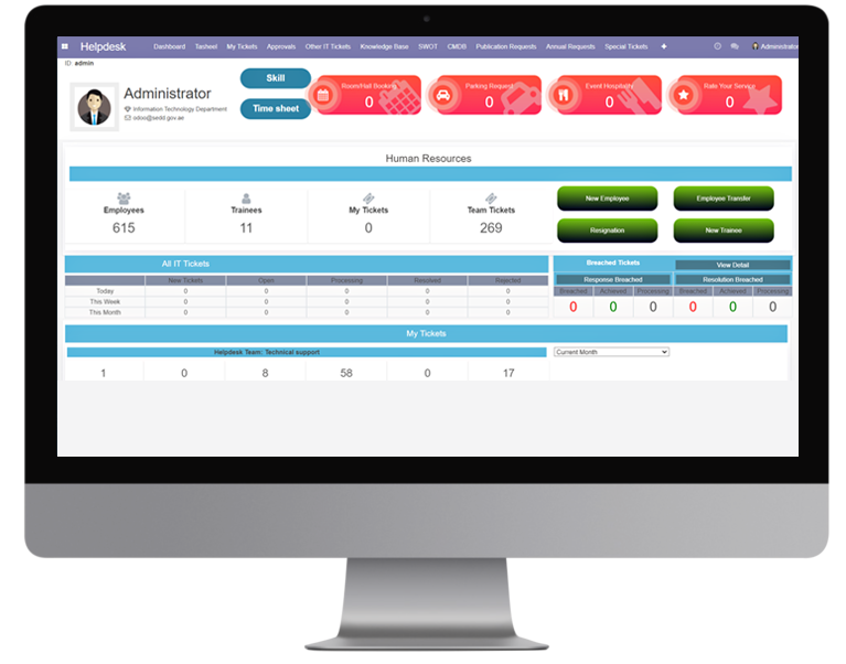 [Translate to Deutsch:] SHARJAH ECONOMIC DEVELOPMENT DEPARTMENT laptop